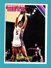 1975-76 Topps Bill Paults #262 New Jersey Nets  - See Pic (B)