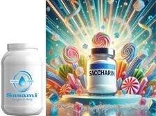 reines kristallines Saccharin - E954 - Aroma Konzentrat - Vegan - Sasami - 100g