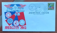 A FLAG FOR ALL SEASONS 2013 AMERICOVER SHOW INDEPENDENCE OHIO COVER