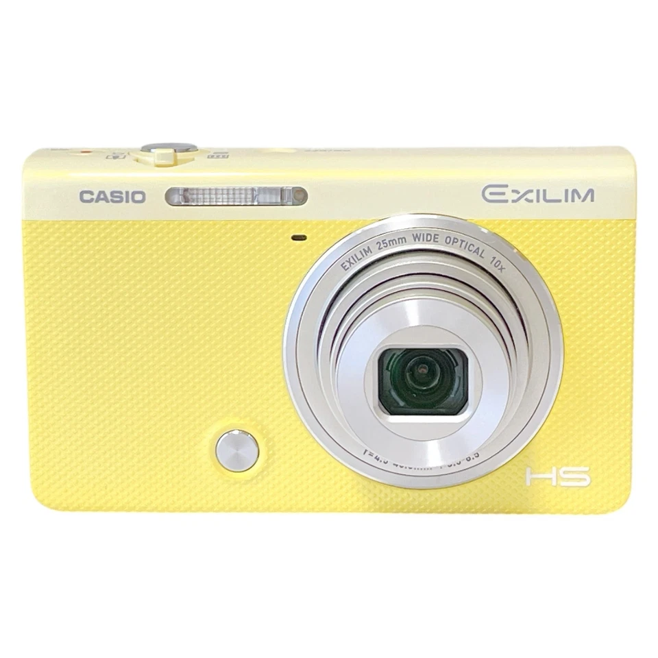 [Top Mint w/ Box ] CASIO EXILIM HIGH SPEED EX-ZR70 Yellow Digital Camera From JP - Image 4 of 4