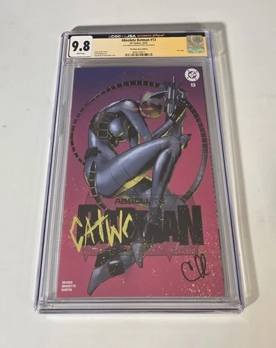 Absolute Batman #13 CGC JSA 9.8 Graded SIGNED Clay Mann Limited Edition Variant