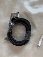 Apple Lightning to USB-A Cable 1m 3ft Charge Sync Data Cable White iPhone