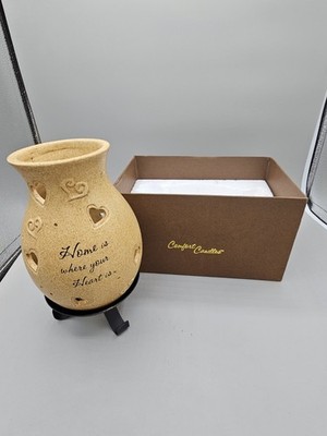 Comfort Candle Home Is Where The Heart Is by Pavilion 7-1/4-Inch Lantern