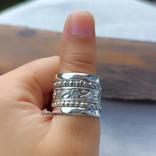5 Set Of Band Rings , 925 Sterling Silver Rings, Handmade Rings , Min , All Size