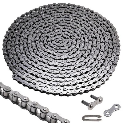 Patioer #41 Roller Chain 20 Feet for Electric Gate Openers with 4 Connect Links