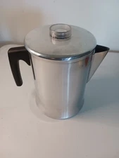 Imusa 7 Cup Percolator Coffee Pot  Aluminum Camping