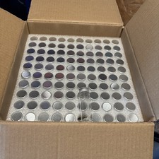 MaxMau 100 Tiny Glass Bottles Clear Small Vials 15ml Empty Mini Jars W Lids New