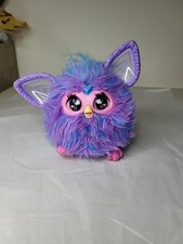 Furby Purple Plush Tie Dye Interactive Toy 2023 Glowing Ears Tested Working