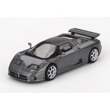 MGT01002-BL 1/64 Bugatti EB110 Super Sports Grigio Scuro (Left Hand Drive)