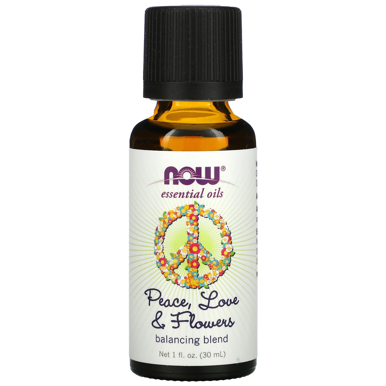 Essential Oils, Peace, Love & Flowers, 1 fl. oz (30 ml)-image