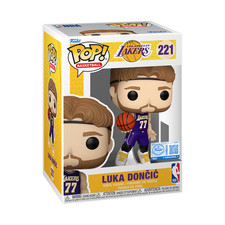 Funko POP! Luka Doncic Lakers Purple Statement Edition Figure 221 + Protector