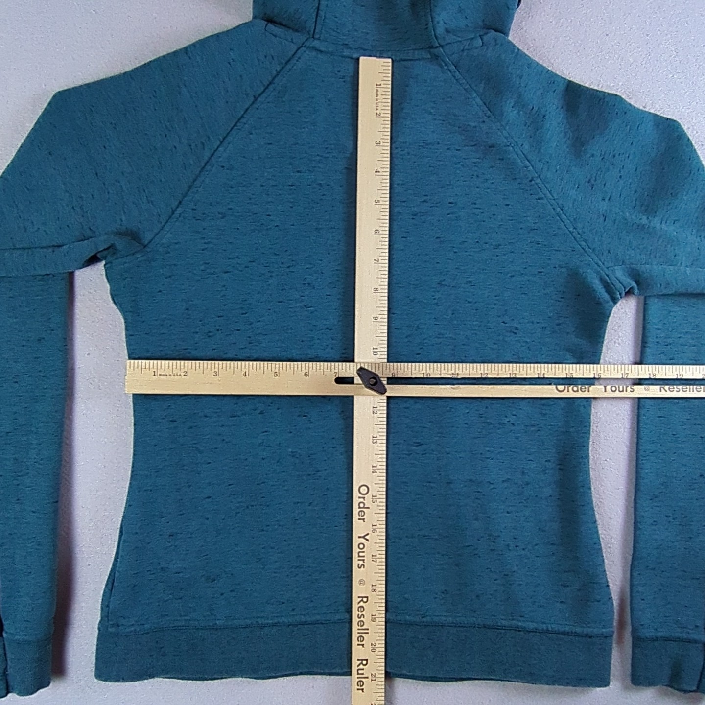 Nike Tech Fleece Hoodie Womens Small Green Pullover Thumb Holes Sweater Pockets thumbnail 15