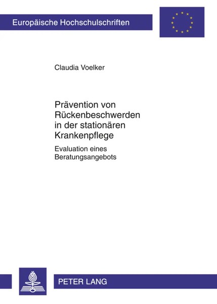 Claudia Voelker | PräVention Von RüCkenbeschwerden In Der StationäRen...-image