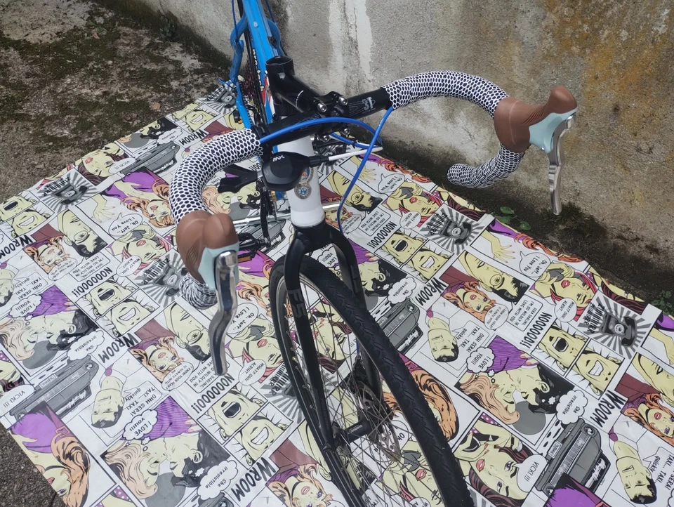 Progetto Gravel su telaio Olympia,ricodizionata,tg. L,11 velocitá, Freni disco. - Image 3 of 4