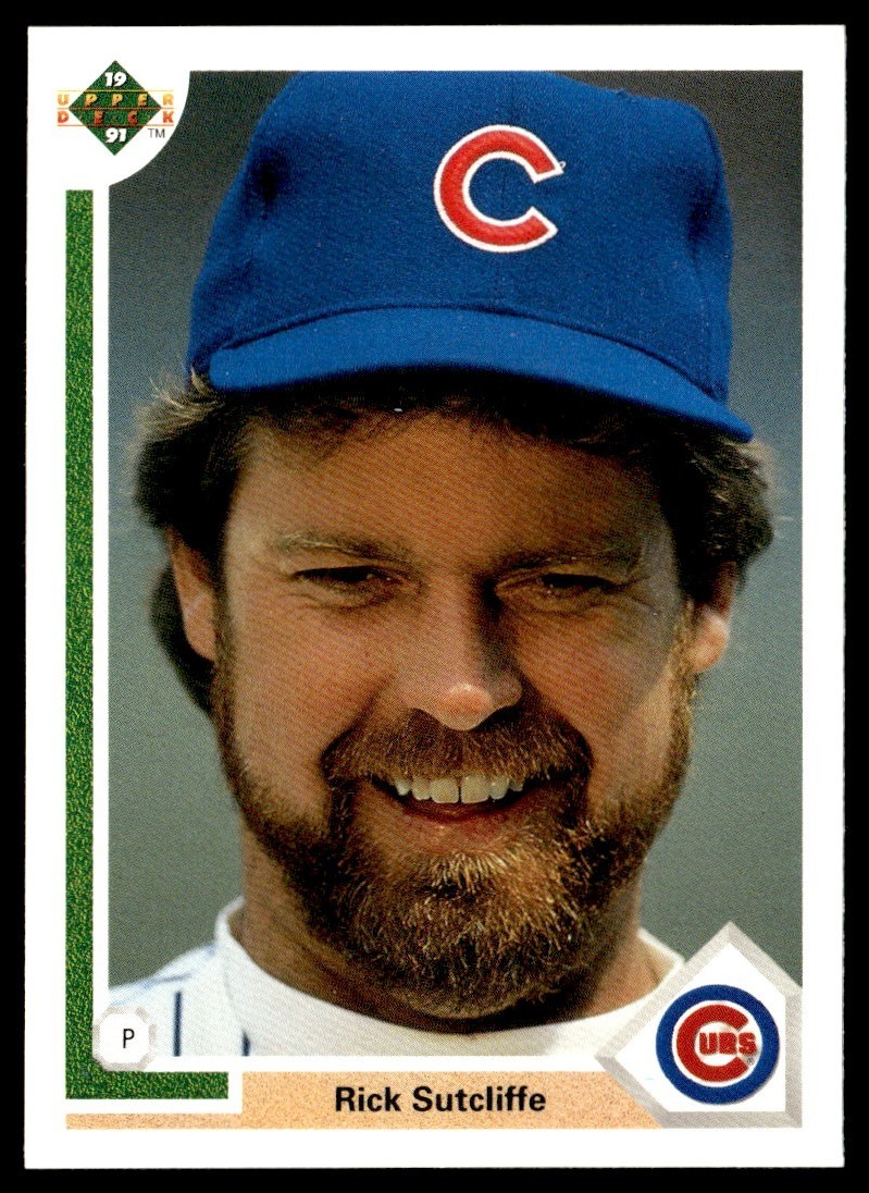 1991 Upper Deck Rick Sutcliffe Chicago Cubs #473