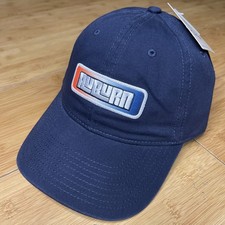 The Game Auburn Tigers Navy Retro Hip Funk Spell Patch Adjust Strapback Dad Hat