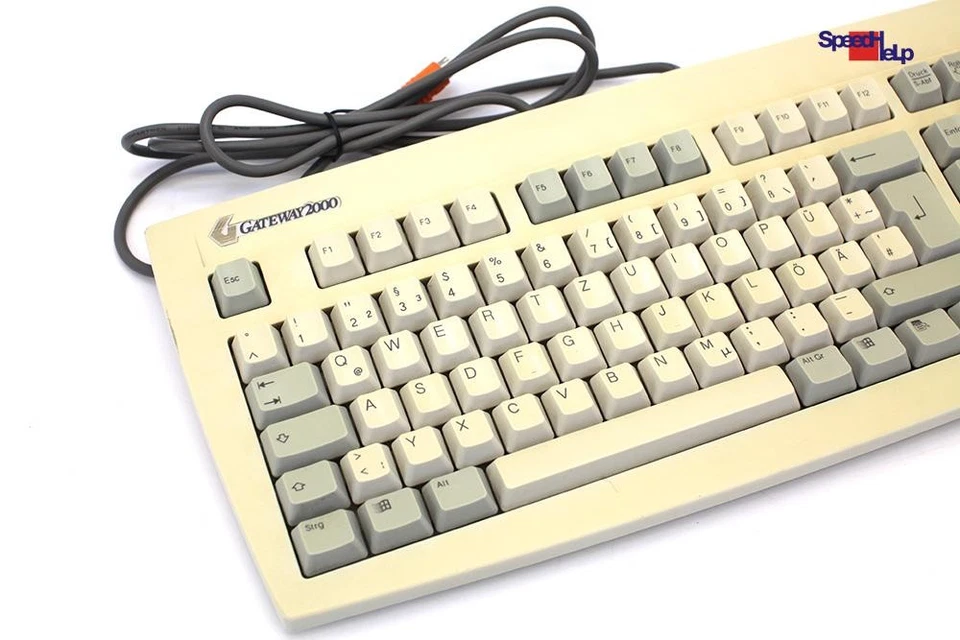 GATEWAY 2000 2196003-13-111 PS/2 TASTATUR KEYBOARD DEUTSCH DE QWERTZ COMPUTER 5 - Bild 2 von 4