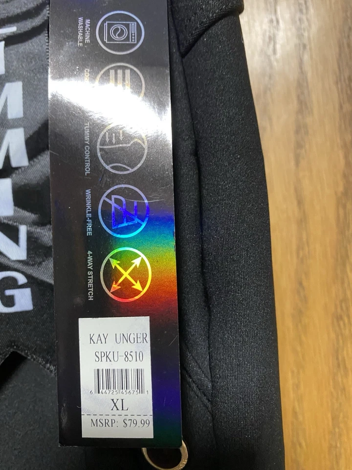 PANTALONES ADELGAZANTES KAY UNGER - NEGROS - TALLA XL - NUEVOS CON ETIQUETAS Foto 4 de 4