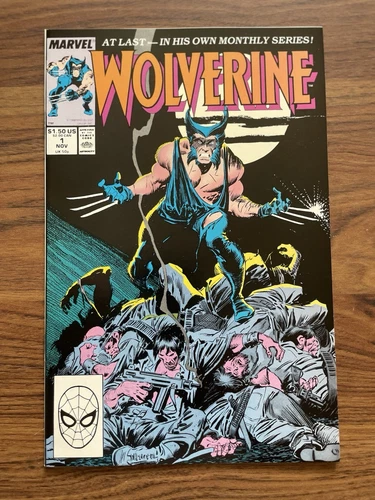 Wolverine #1 (Marvel Comics November 1988) First Patch NM-