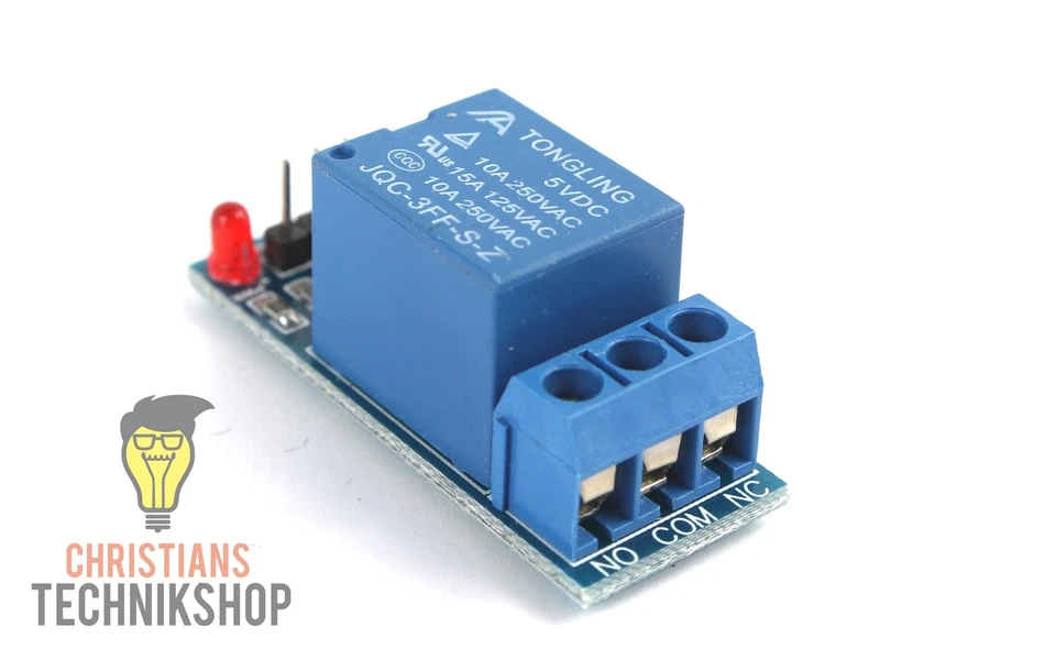 1-Kanal 5V Relay / Relais Modul 10A - 250VAC - Bild 4 von 4