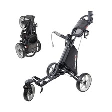 Caddytek CaddyLite ONE-Swivel V8 Golf Push Cart - Lightweight 3 Wheel Foldabl...