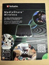 Verbatim Media Share Wireless GO PORTABLE NEW IN BOX