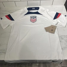 Nike 2022  Mens United States Home Vapor Authentic Soccer Jersey Medium US USMNT