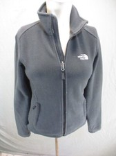 The North Face Size XS Womens Black Full Zip Stand Collar Athletic Jacket 373
