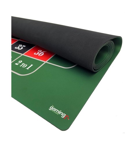 Roulette Table Mat for Casino Home Game Nights- Deluxe Vegas Roulette Table 3... - Picture 8 of 9