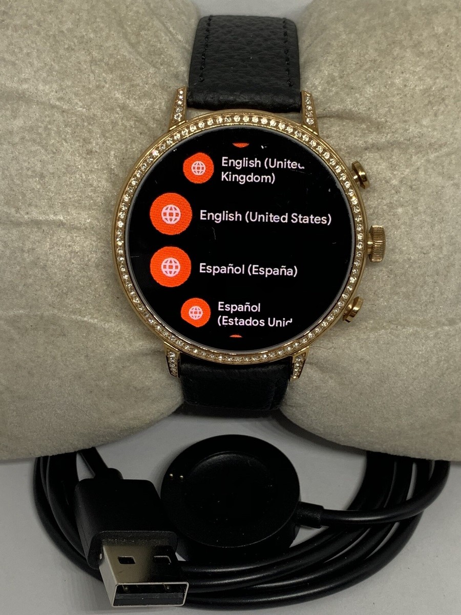 Fossil Gen Authentic Digital Dial Smart Watch Custom Band FTW6011 ZA306