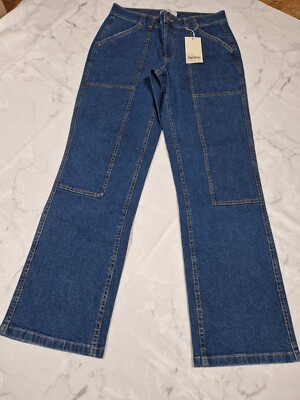 Heine Damen Jeans Blau - Gr. 38