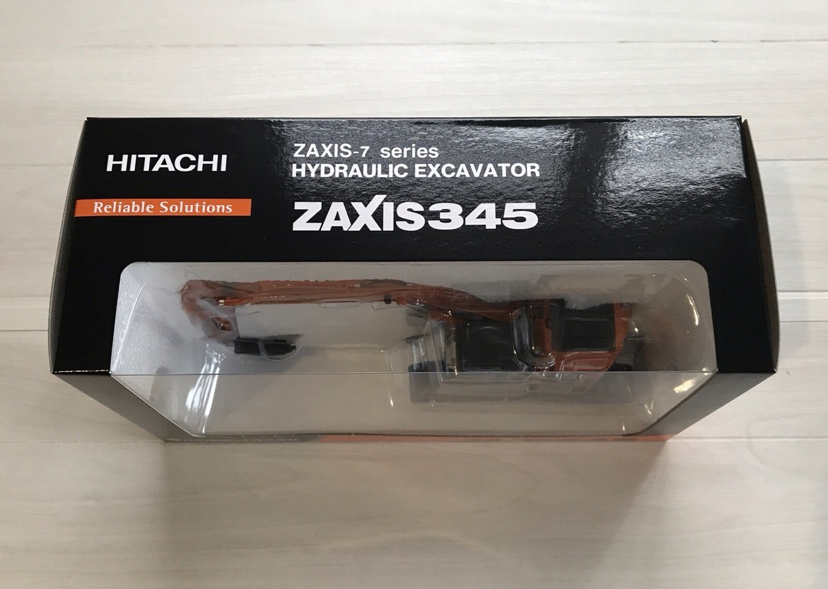 HITACHI 1/50 Scale Miniature Hydraulic Excavator ZX345USLC-7H | eBay