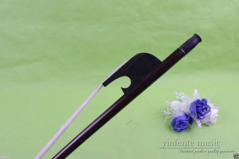 3/4 upright Double bass Bow Brazil wood Baroque Style Good Straight #1218 - Image 4 of 4