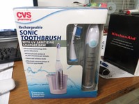 Cvs Sonic Toothbrush With Uv Sanitizing Base And 2 Brush Heads Cvs Sonic Toothbrush With Uv Sanitizing Base And 2 Brush Heads