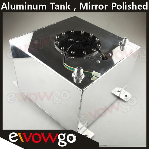Universal Lightweight Aluminum 5 Gallon Fuel Cell Tank + GM Sending Unit - Picture 2 of 3