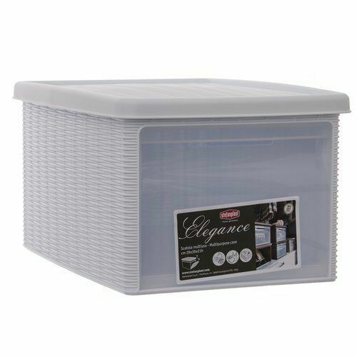 Portafazzoletti In Iuta E Rattan - Ecologico Senza Plastica, 17x9x8cm, Design Naturale