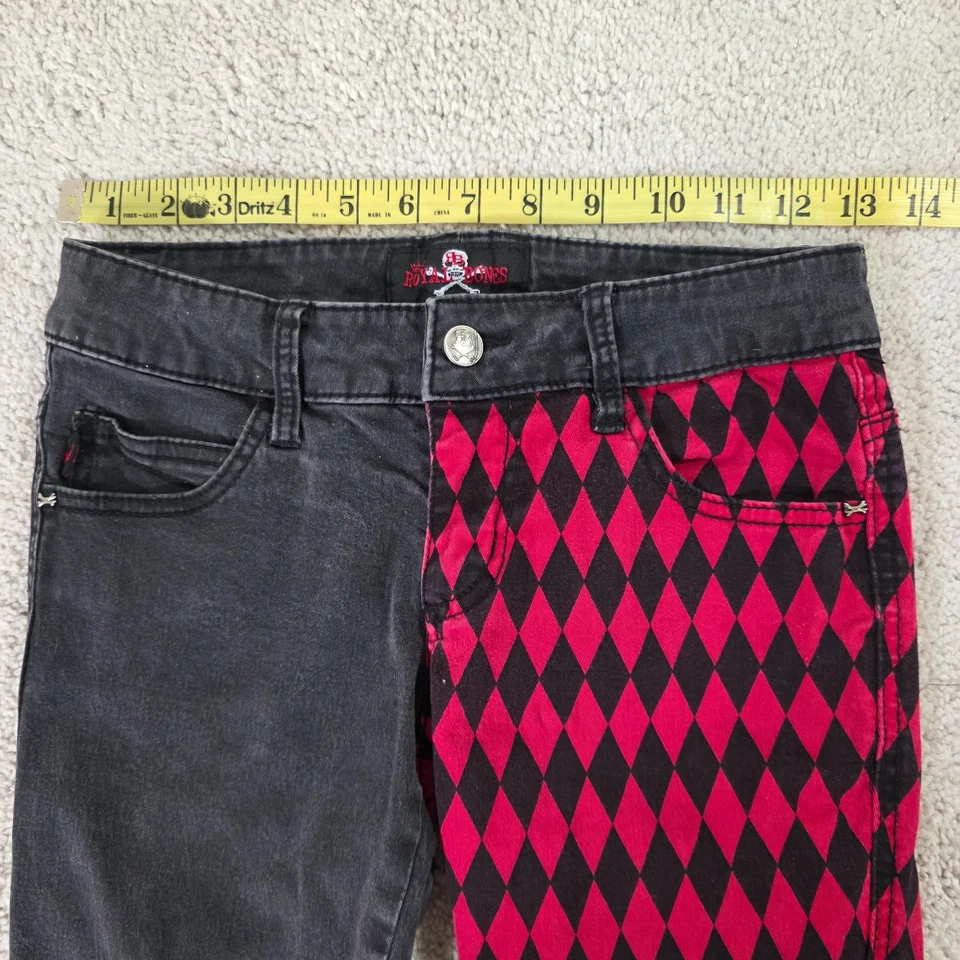 Calça arlequim Royal Bones Daang Goodman Tripp Split juniores tamanho 1 - Imagem 3 de 4