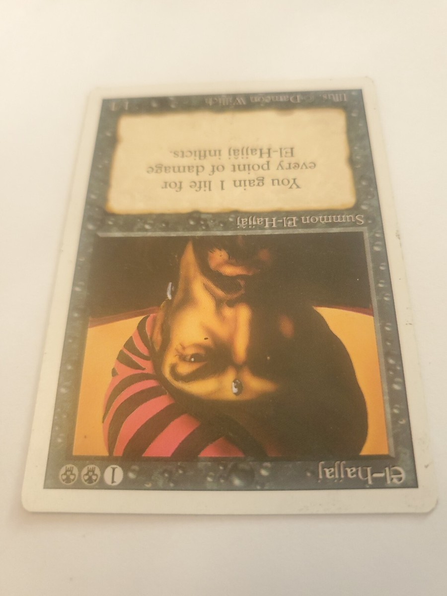 MTG   エル・ハジャジ/El-Hajjaj El-Ajjaj (El-Hajjâj) · Revised Edition (3ED) #108 · Scryfall Magic