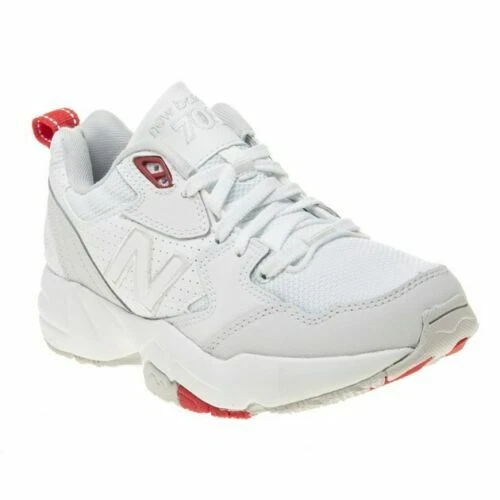 New Balance White Leather Upper Material Trainers for Women