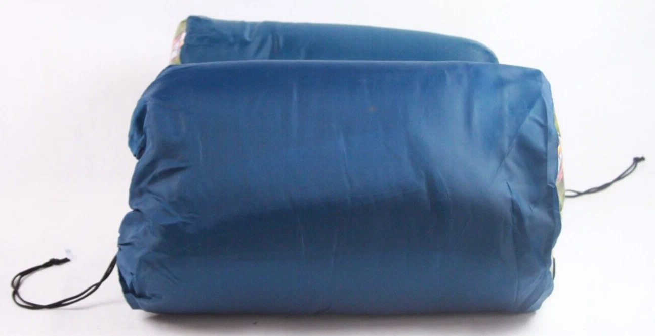 2X Ozark Trail 35-Degree Cool Weather Rectangular Sleeping Bags, Blue, 33"x77"
