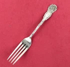 Sterling Silver La Reine by Reed & Barton  Fork 7" Antique 1893 w Mono 52 grams