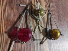 Christmas street decorations for the Christmas tree Soviet New Year USSR Vintage