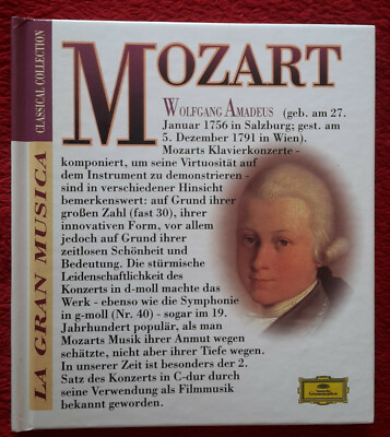 La Gran Musica Classical Collection / Mozart / Deutsche Grammophon / CD & Buch 