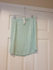SO girls Skirt sz. 16 XXL Green Elastic Waist