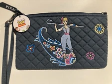Vera Bradley Disney Pixar Toy Story RFID Convertible Wristlet Bo Peep NWT $60