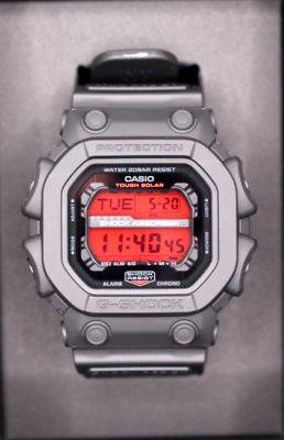 CASIO G-SHOCK GX-56BBR-1JF BLACK AND BOLD RED Dial Square Gift Men