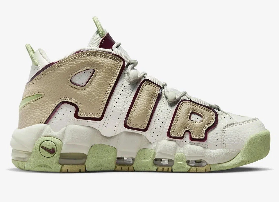 New Nike Air More Uptempo Light Bone Alligator (Women) 11US 43EUR  DX8955-001 Si - Photo 3/4