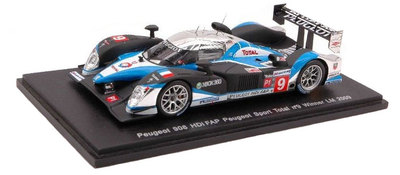 Spark Peugeot 908 HDI FAP – 24H Du Mans 2010 – Miniature 1/43 En Boîte