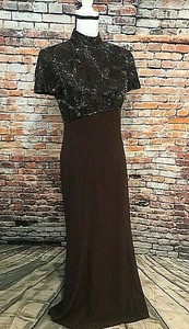 long sleeve black tie dress