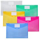 Plastic Envelopes Poly Envelopes 10 Pack Clear Document Folders Us Letter Size